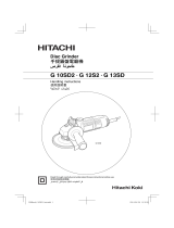 Hitachi G 10SD2 ユーザーマニュアル