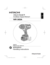 Hitachi WR 36DA Handling Instructions Manual