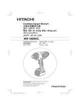 Hitachi WR18DSHL Handling Instructions Manual