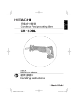 Hitachi CR 18DBL Handling Instructions Manual