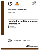Ingersoll-Rand ST700 Series Installation And Maintenance Information
