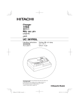 Hitachi UC 36YRSL Handling Instructions Manual