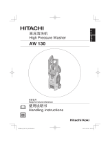 Hitachi AW 130 Handling Instructions Manual