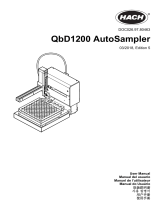 Hach QbD1200 AutoSampler ユーザーマニュアル
