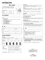 Hitachi BCL 1030A Handling Instructions