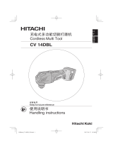 Hitachi CV 14DBL Handling Instructions Manual