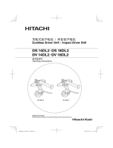 Hitachi DV18DL2 ユーザーマニュアル