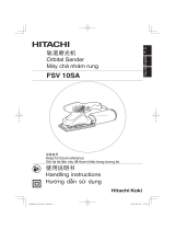 Hitachi FSV 10SA Handling Instructions Manual