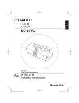 Hitachi UC 18YG Handling Instructions Manual