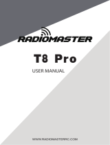 Radiomaster T8 Pro Multi Protocol OpenTX 2.4GHz RC Transmitter ユーザーマニュアル