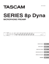 Tascam 8p Dyna Series 取扱説明書