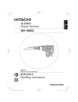Hitachi DH 40SC Handling Instructions Manual