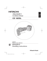 Hitachi CE 18DSL Handling Instructions Manual