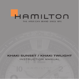 Hamilton Khaki Sunset ユーザーマニュアル