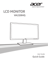 Acer VA220HQ ユーザーマニュアル