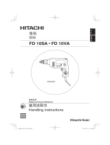 Hitachi FD 10VA Handling Instructions Manual