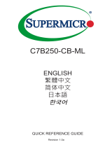 Supermicro C7B250-CB-MK Quick Reference Manual