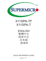 Supermicro X11SPA-T Quick Reference Manual