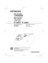 Hitachi G 15SA2 Handling Instructions Manual