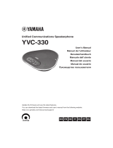 Yamaha YVC-330 ユーザーマニュアル
