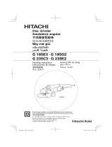 Hitachi G 18SG2 Handling Instructions Manual