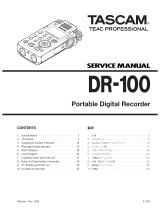 Tascam DR-100 MKIII ユーザーマニュアル