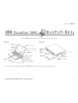 Lenovo ThinkPad 390X Setup Manual