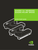 Nvidia QUADRO SLI HB BRIDGE クイックスタートガイド