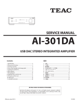 TEAC AI-301DA ユーザーマニュアル