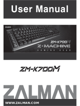 ZALMAN ZM-K700M ユーザーマニュアル