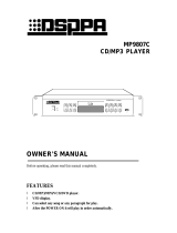 DSPPA MP9807C 取扱説明書