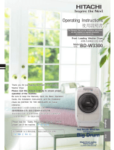 Hitachi BD-W3300 Operating Instructions And Owner's Manual