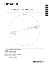 Hitachi CG 23EC (SLB) Handling Instructions Manual
