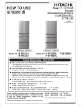 Hitachi R-SF48ZMJ 取扱説明書