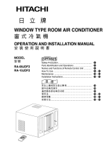 Hitachi RA-08JDF2 Operation and Installation Manual