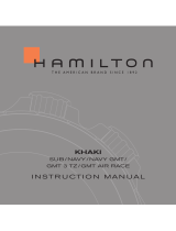 Hamilton Watch GMT 3 TZ ユーザーマニュアル