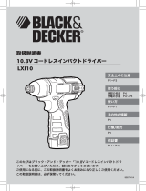 BLACK+DECKER LXI10 ユーザーマニュアル