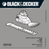 Black & Decker GEH183 ユーザーマニュアル