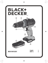 BLACK+DECKER BDCHD12S1 ユーザーマニュアル