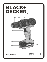 Black & Decker BDCDD12U ユーザーマニュアル
