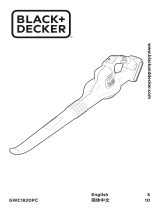 BLACK+DECKER GWC1820PC ユーザーマニュアル