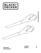 BLACK+DECKER GWC1815 ユーザーマニュアル