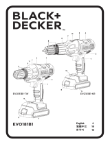 Black & Decker EVO181B1 ユーザーマニュアル