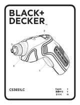 Black & Decker CS3651LC ユーザーマニュアル