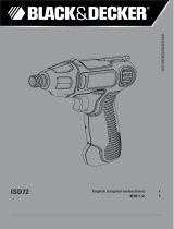 BLACK+DECKER ISD72 ユーザーマニュアル