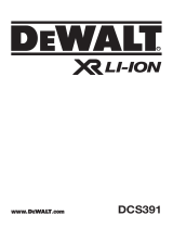 DeWalt DCS391 ユーザーマニュアル