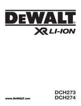 DeWalt DCH274 ユーザーマニュアル