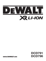 DeWalt DCD791 ユーザーマニュアル