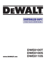 DeWalt DWE8100S ユーザーマニュアル