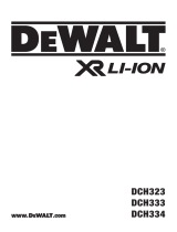 DeWalt DCH323 ユーザーマニュアル